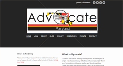 Desktop Screenshot of decodingdyslexiamd.org